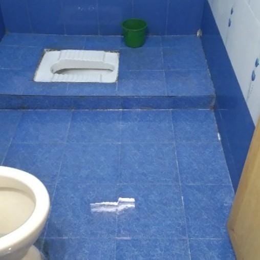Bathroom Cleaning after