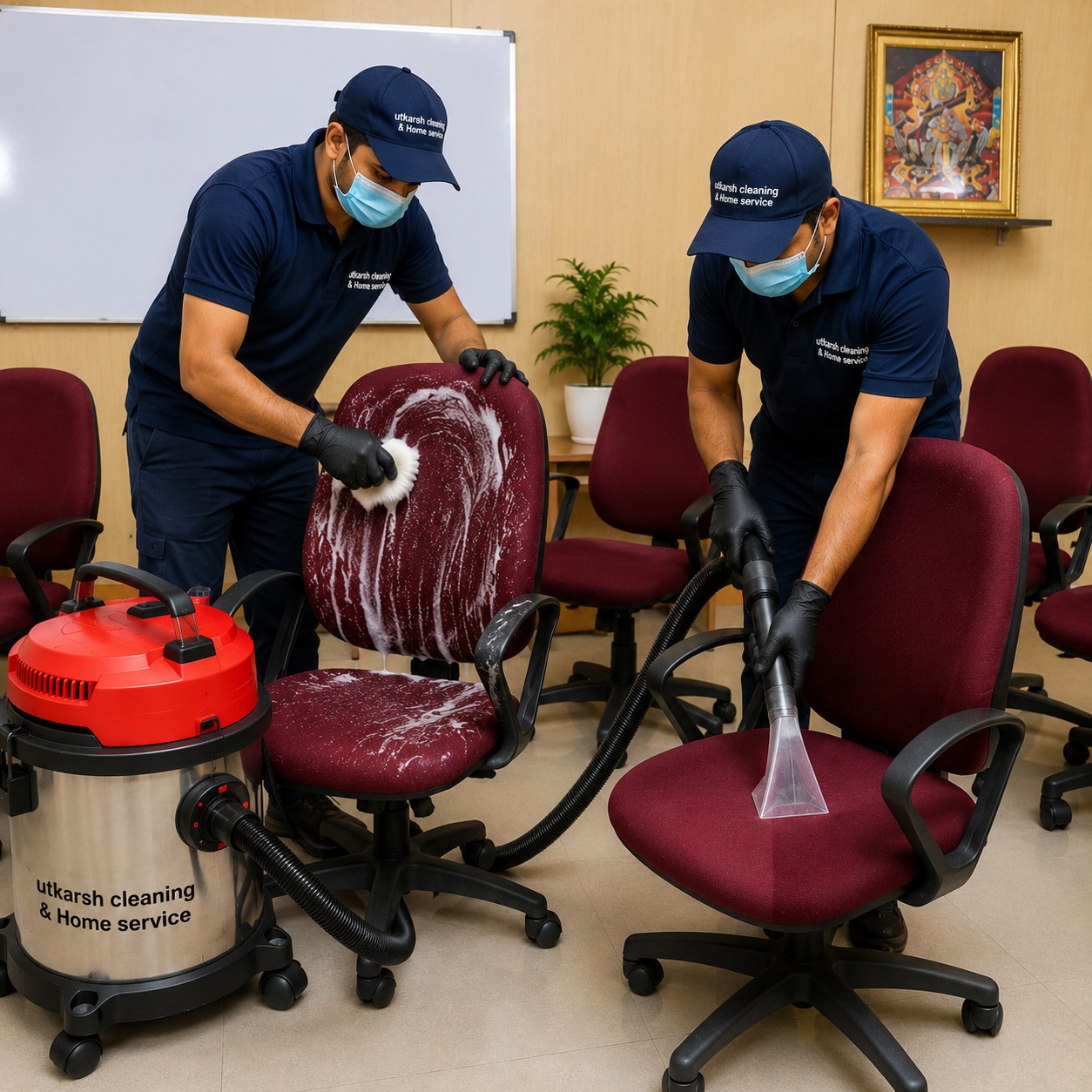Chair cleaning
