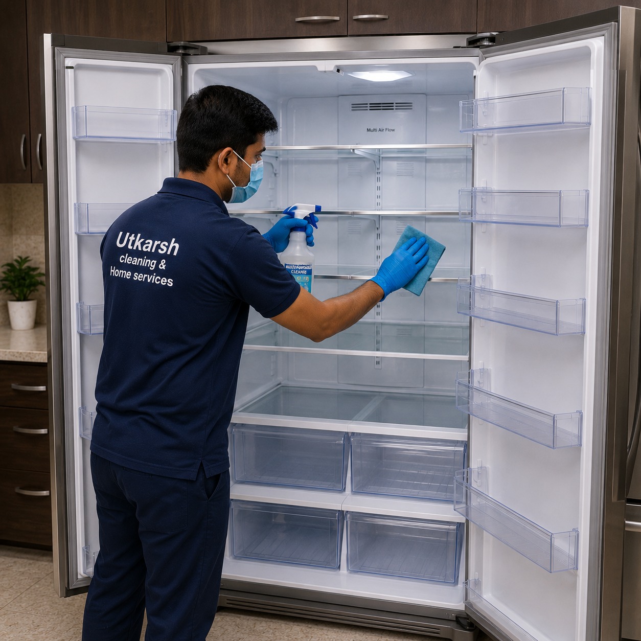 Double Door Fridge Cleaning Services in Bhopal