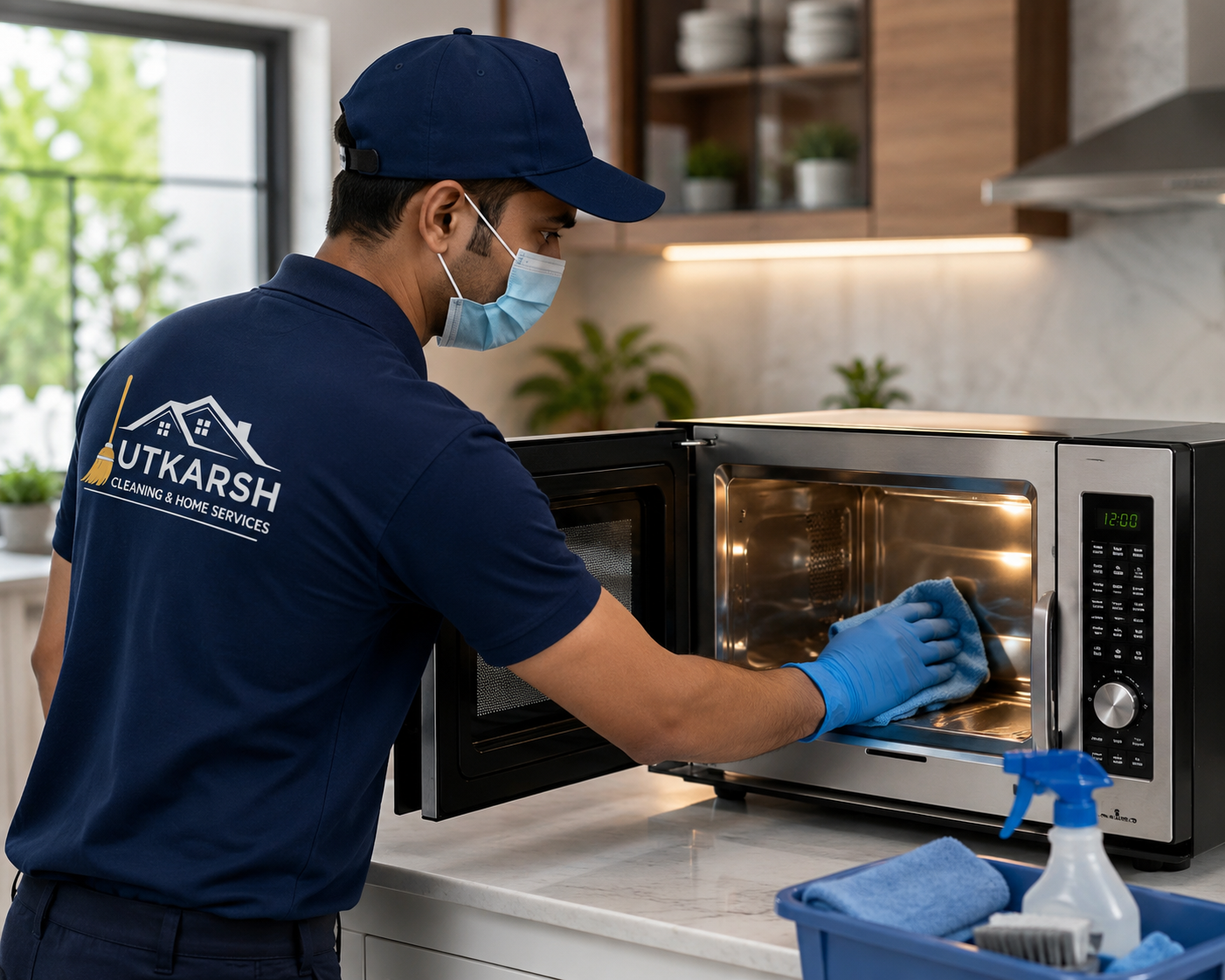 Microwave Cleaning