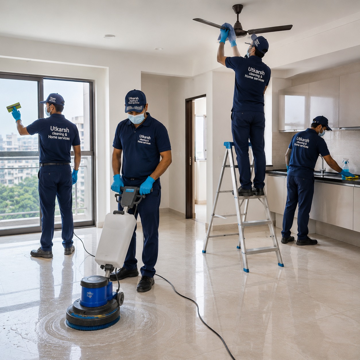 2BHK Apartment Cleaning Services in Bhopal