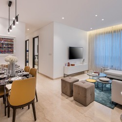 3 BHK Furnished Flat cleaning